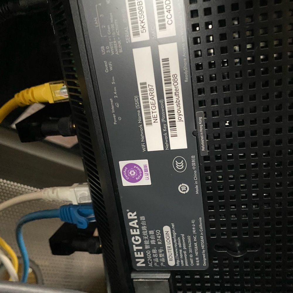 NETGEAR Nighthawk DST - AC1900 DST Router (Model R7300DST) & DST Adapter - Picture 9 of 10